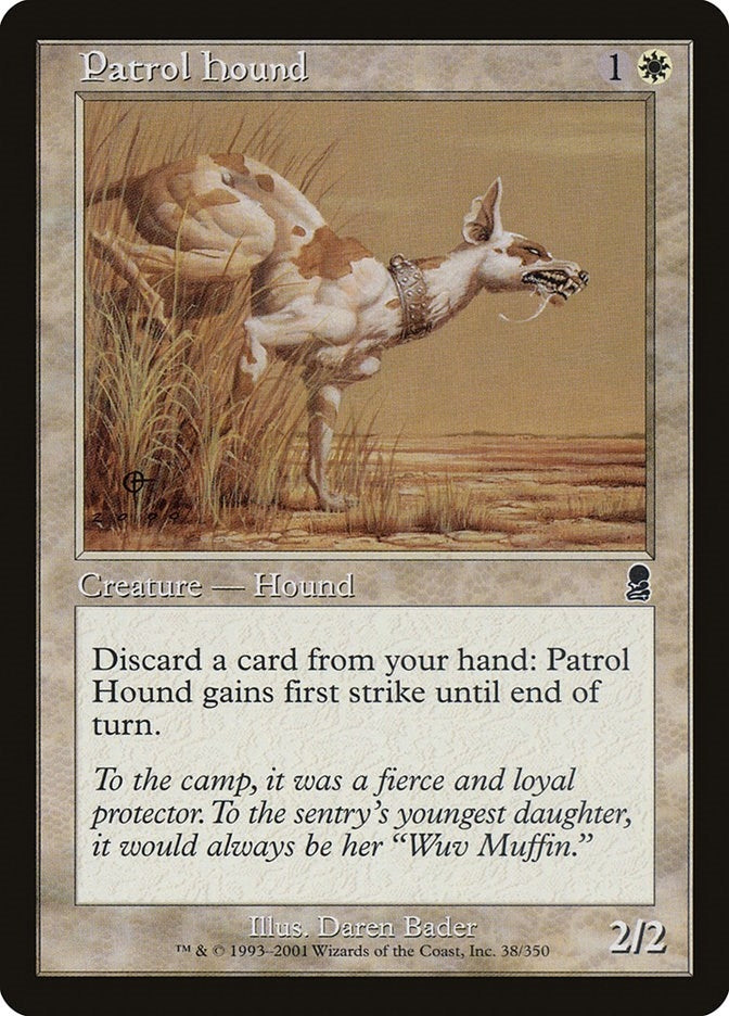 Image for Patrol Hound (Odyssey) (38) - Magic: The Gathering