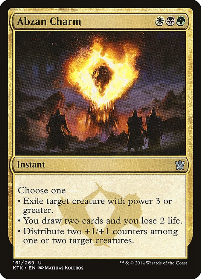 Image for Abzan Charm (Khans of Tarkir) (161) - Magic: The Gathering