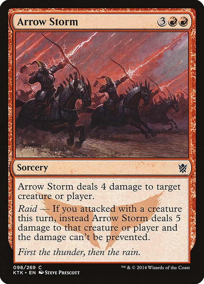 Image for Arrow Storm (Khans of Tarkir) (98) - Magic: The Gathering