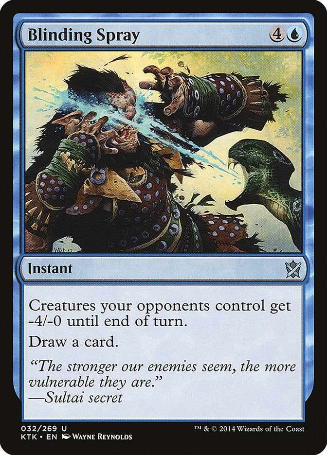 Image for Blinding Spray (Khans of Tarkir) (32) - Magic: The Gathering