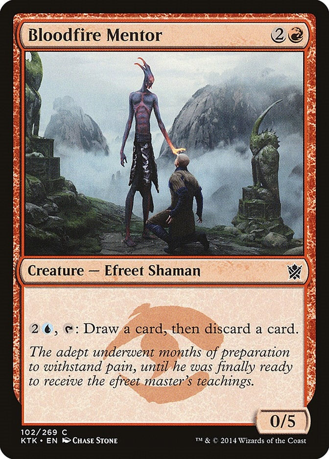 Image for Bloodfire Mentor (Khans of Tarkir) (102) - Magic: The Gathering