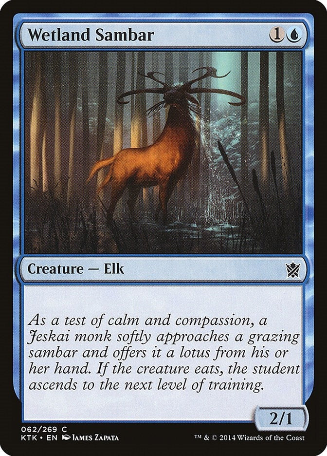 Image for Wetland Sambar (Khans of Tarkir) (62) - Magic: The Gathering