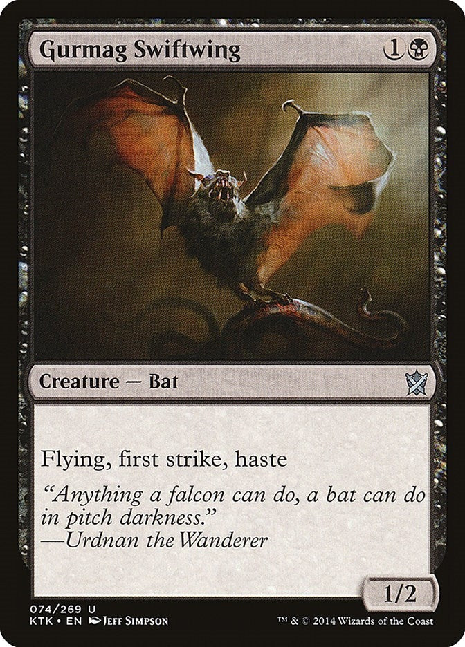 Image for Gurmag Swiftwing (Khans of Tarkir) (74) - Magic: The Gathering