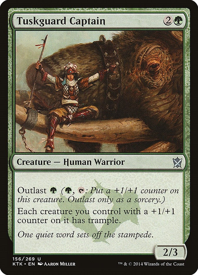Image for Tuskguard Captain (Khans of Tarkir) (156) - Magic: The Gathering