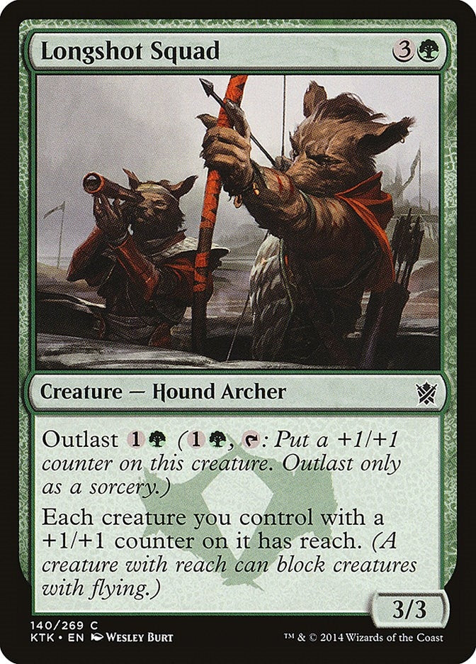 Image for Longshot Squad (Khans of Tarkir) (140) - Magic: The Gathering