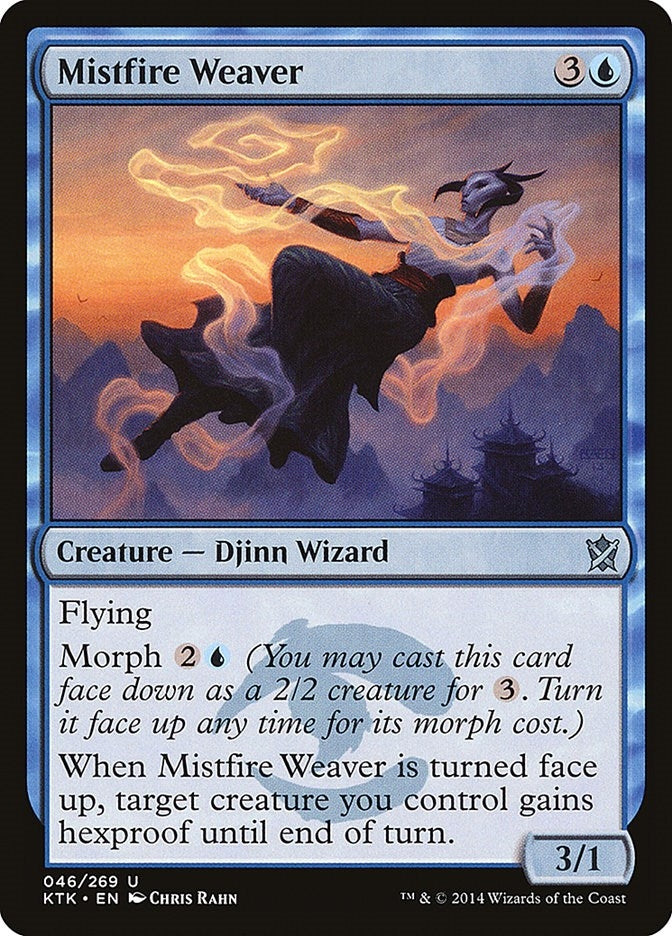 Image for Mistfire Weaver (Khans of Tarkir) (46) - Magic: The Gathering