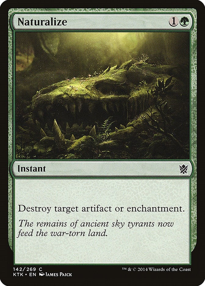 Image for Naturalize (Khans of Tarkir) (142) - Magic: The Gathering