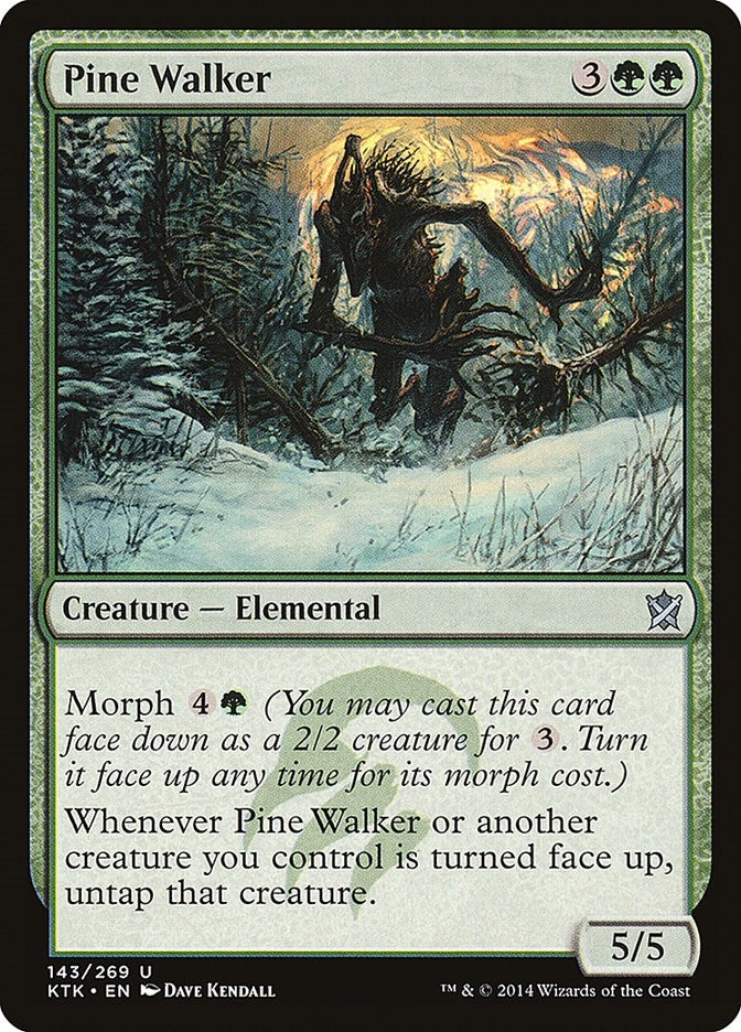 Image for Pine Walker (Khans of Tarkir) (143) - Magic: The Gathering