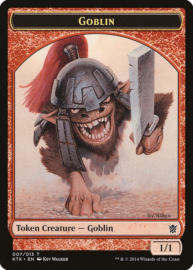 Image for Goblin Token (Khans of Tarkir) (7) - Magic: The Gathering