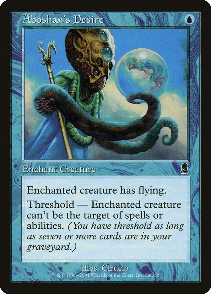Image for Aboshan's Desire (Odyssey) (59) - Magic: The Gathering