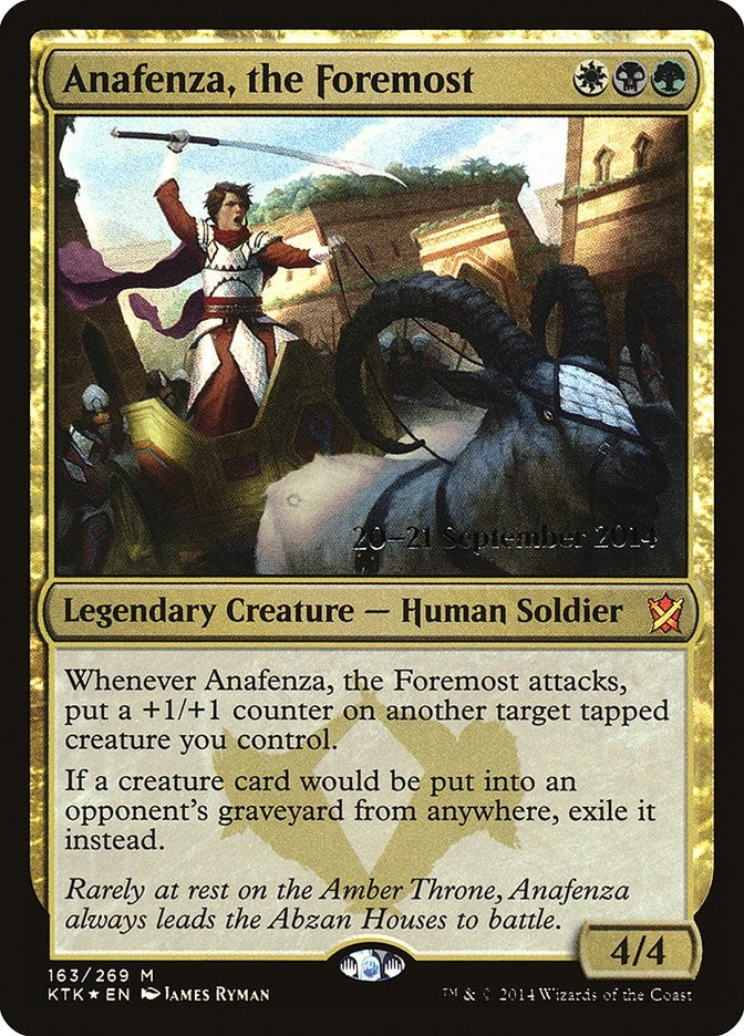 Image for Anafenza, the Foremost (Prerelease Cards) (163) - Magic: The Gathering