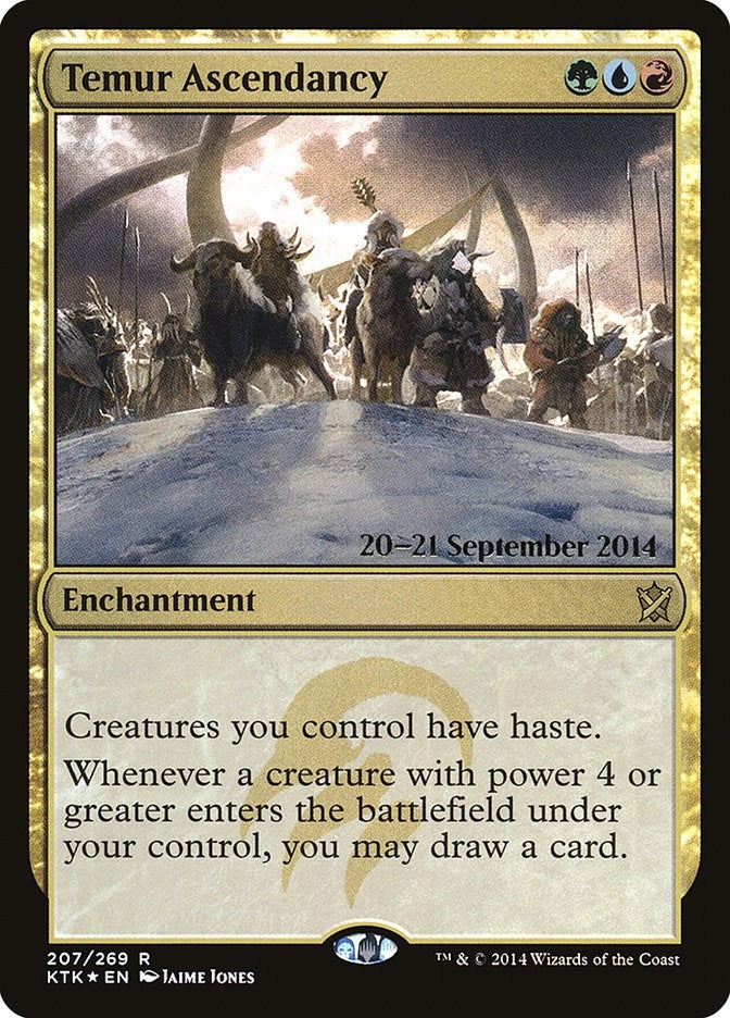 Image for Temur Ascendancy (Prerelease Cards) (207) - Magic: The Gathering
