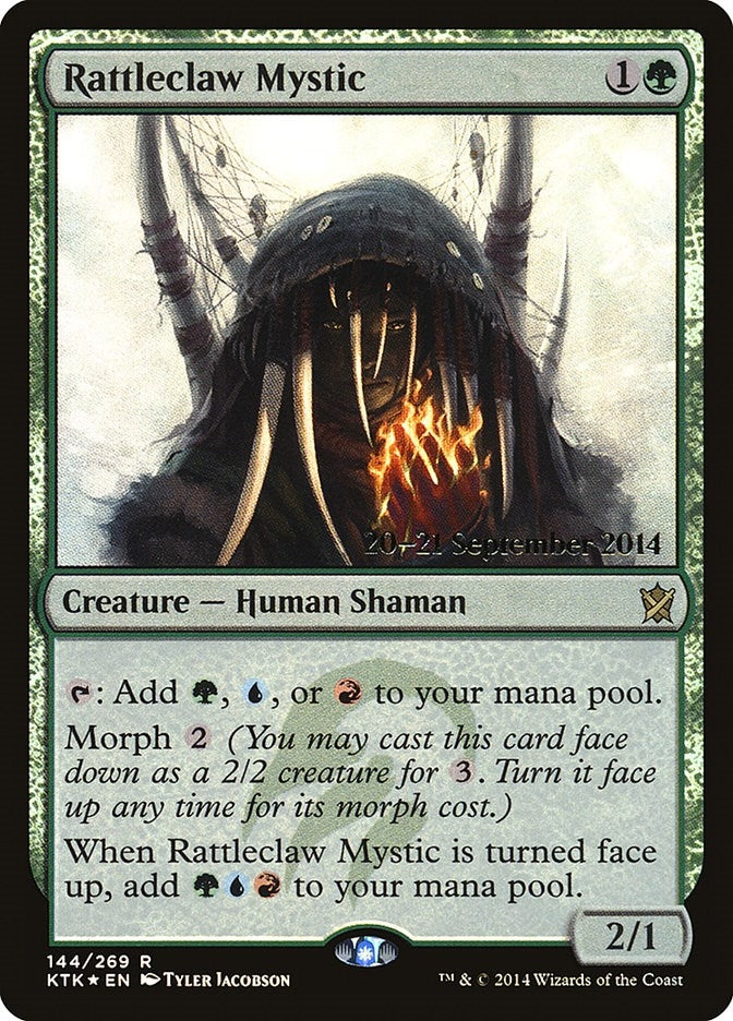 Image for Rattleclaw Mystic (Prerelease Cards) (144) - Magic: The Gathering