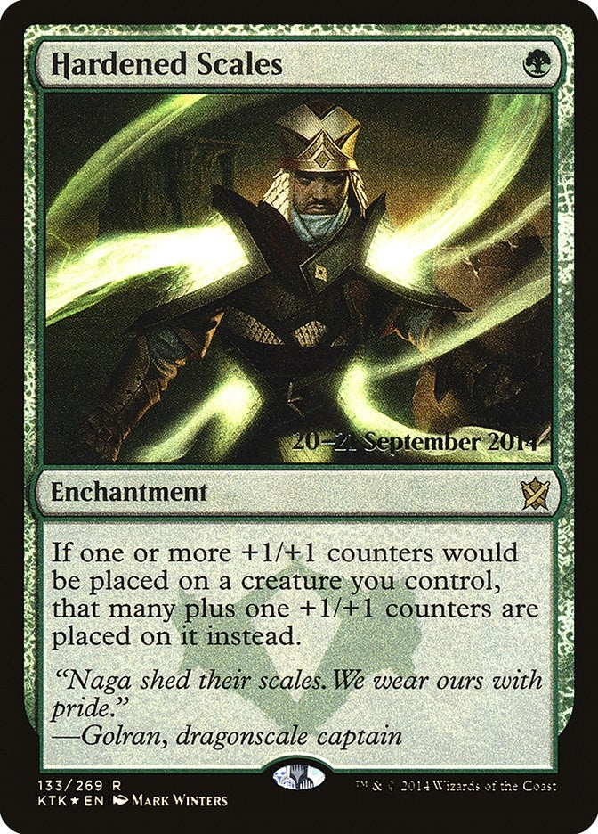 Image for Hardened Scales (Prerelease Cards) (133) - Magic: The Gathering