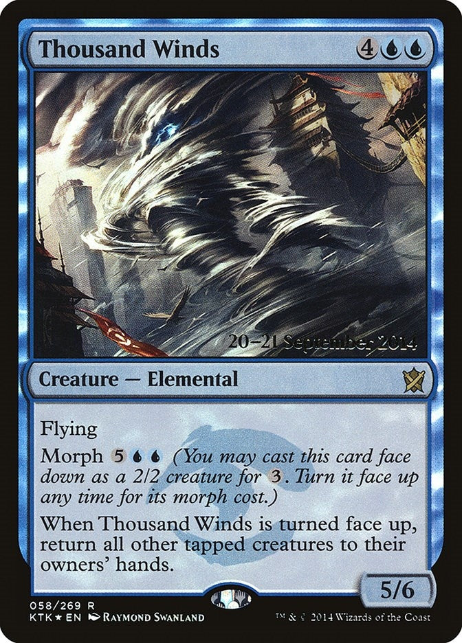 Image for Thousand Winds (Prerelease Cards) (58) - Magic: The Gathering