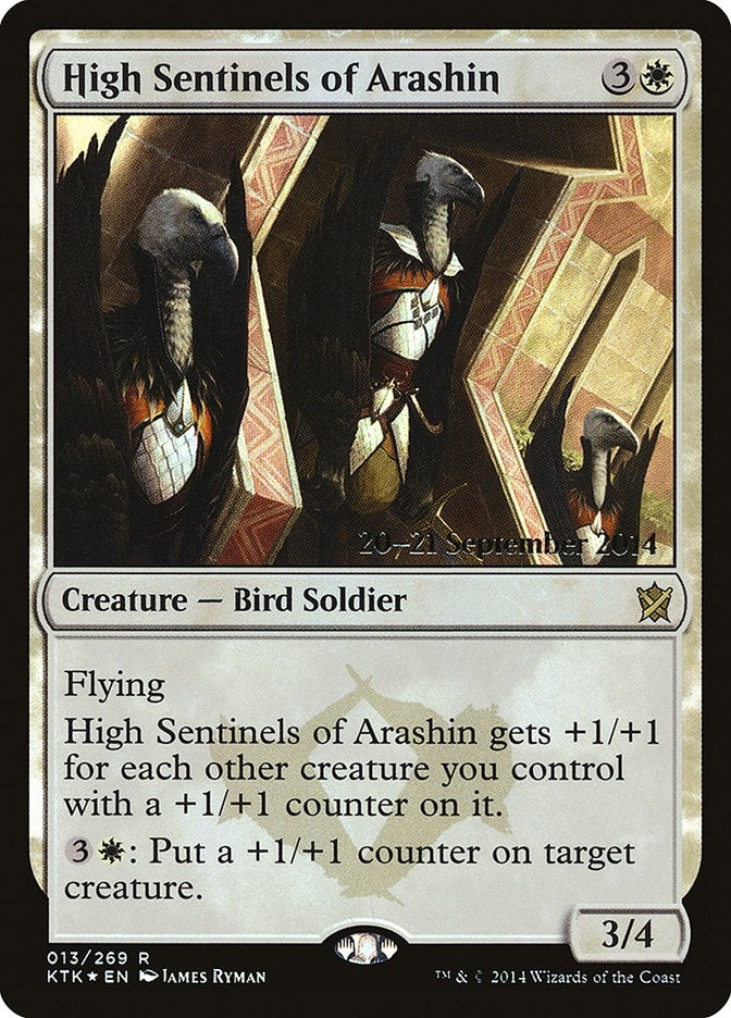 Image for High Sentinels of Arashin (Prerelease Cards) (13) - Magic: The Gathering