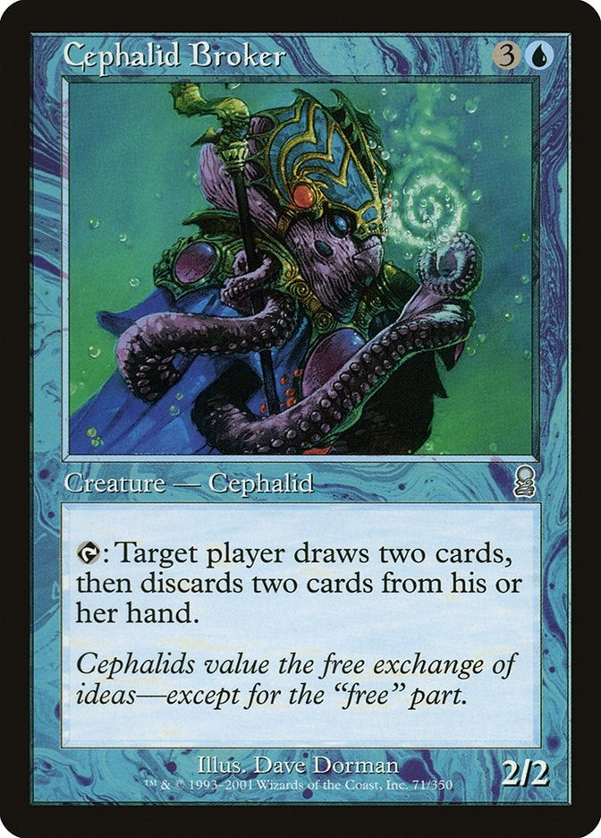Image for Cephalid Broker (Odyssey) (71) - Magic: The Gathering