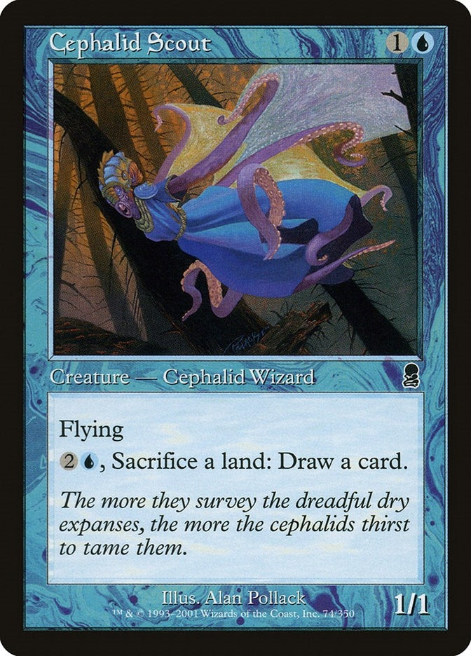 Image for Cephalid Scout (Odyssey) (74) - Magic: The Gathering