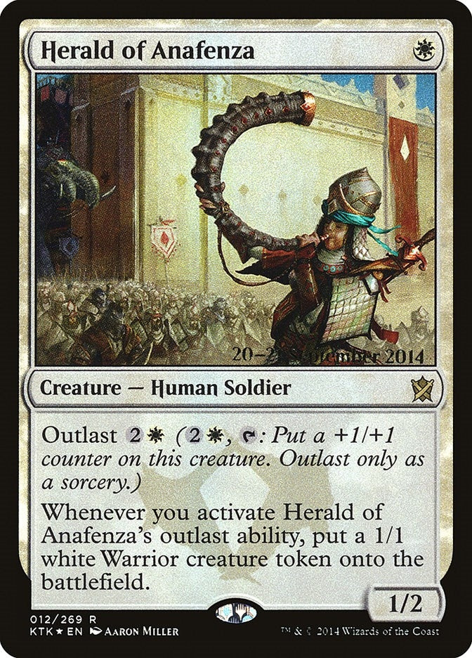Image for Herald of Anafenza (Prerelease Cards) (12) - Magic: The Gathering