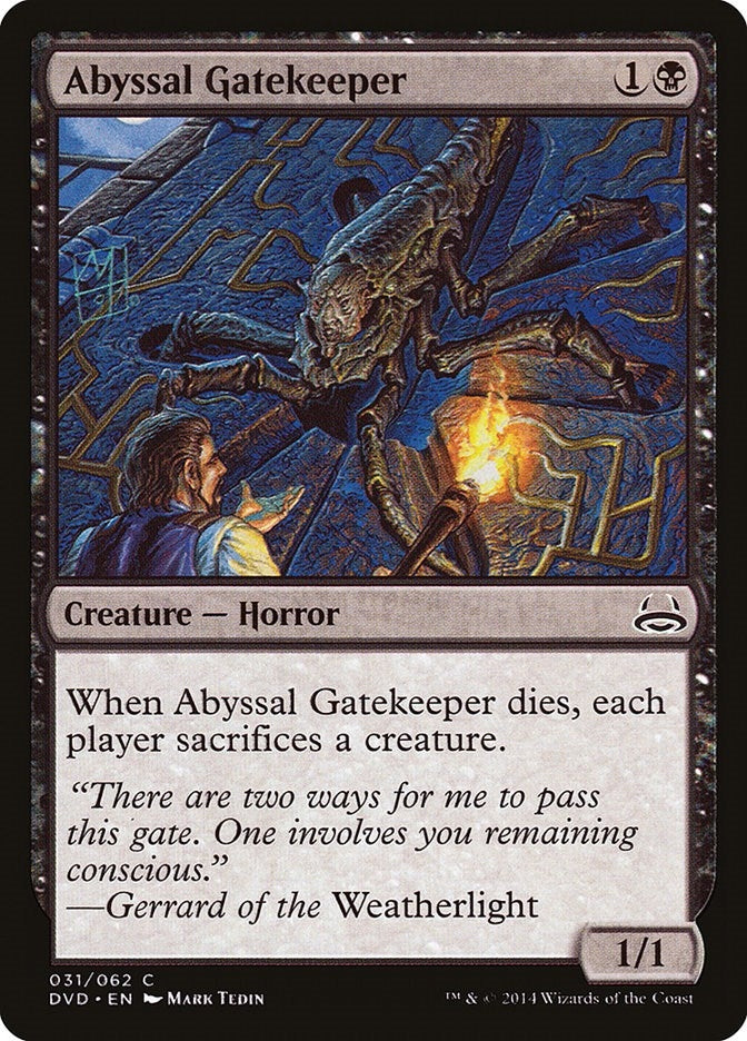 Image for Abyssal Gatekeeper (Duel Decks: Anthology) (31) - Magic: The Gathering