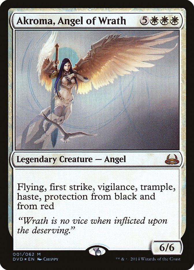 Image for Akroma, Angel of Wrath (Duel Decks: Anthology) (1) - Magic: The Gathering