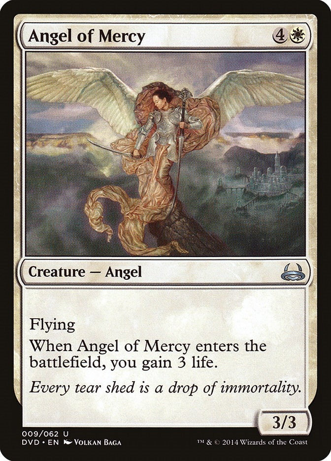 Image for Angel of Mercy (Duel Decks: Anthology) (9) - Magic: The Gathering