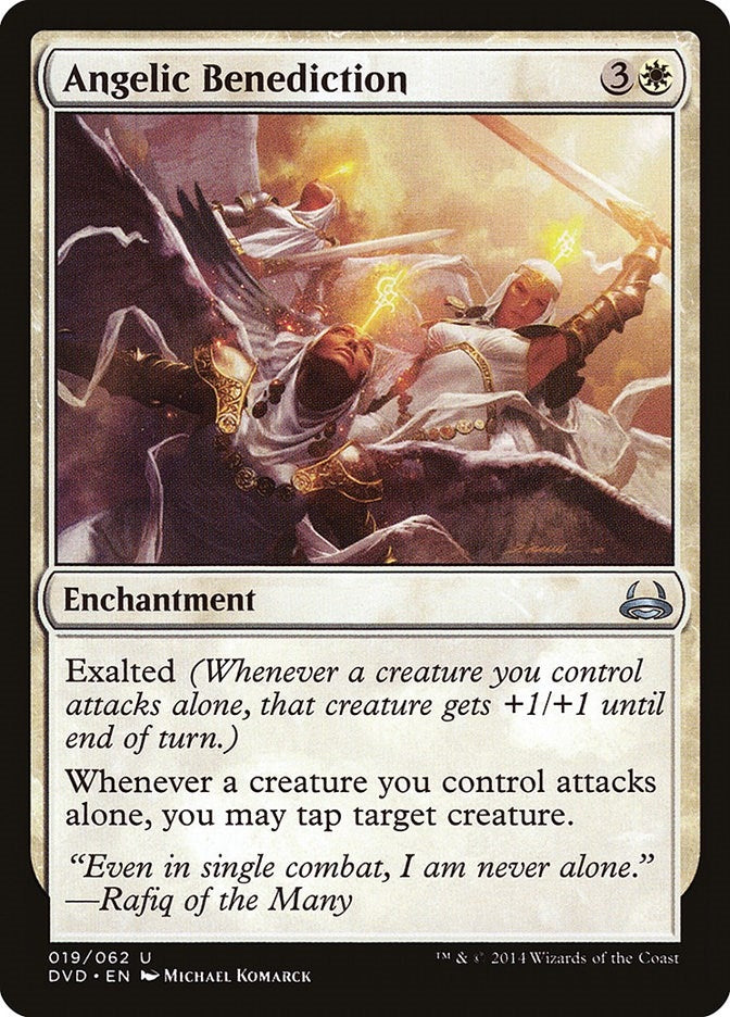 Image for Angelic Benediction (Duel Decks: Anthology) (19) - Magic: The Gathering