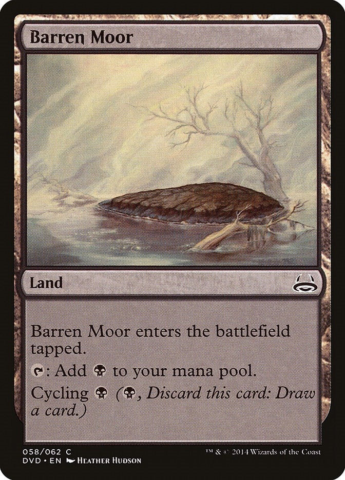 Image for Barren Moor (Duel Decks: Anthology) (58) - Magic: The Gathering