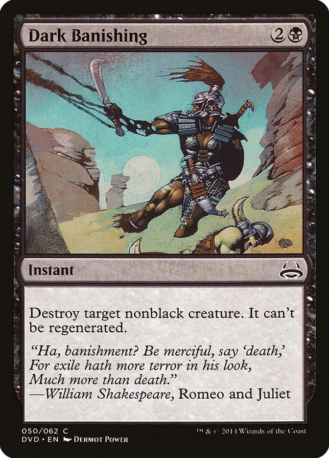 Image for Dark Banishing (Duel Decks: Anthology) (50) - Magic: The Gathering