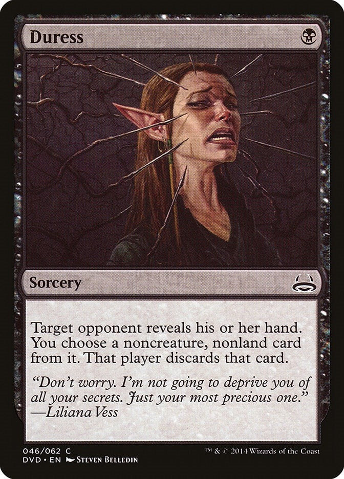 Image for Duress (Duel Decks: Anthology) (46) - Magic: The Gathering