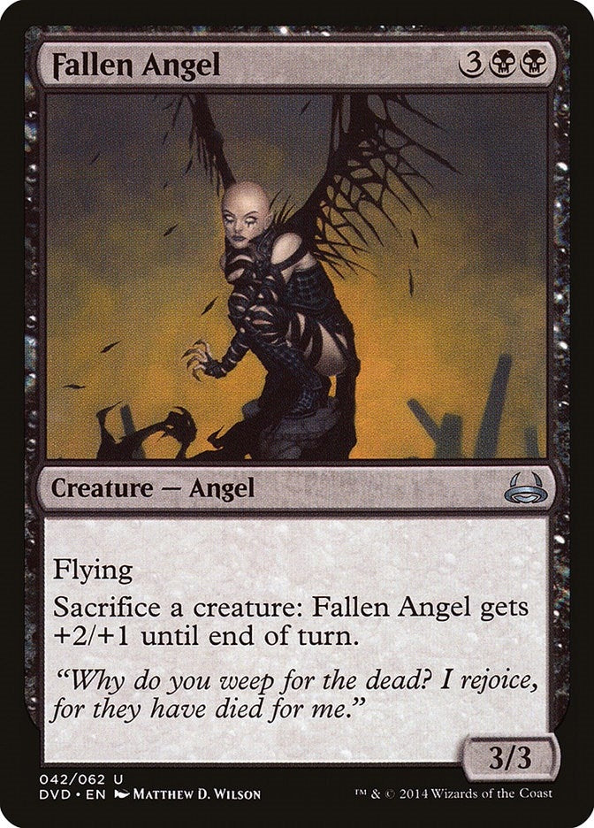 Image for Fallen Angel (Duel Decks: Anthology) (42) - Magic: The Gathering