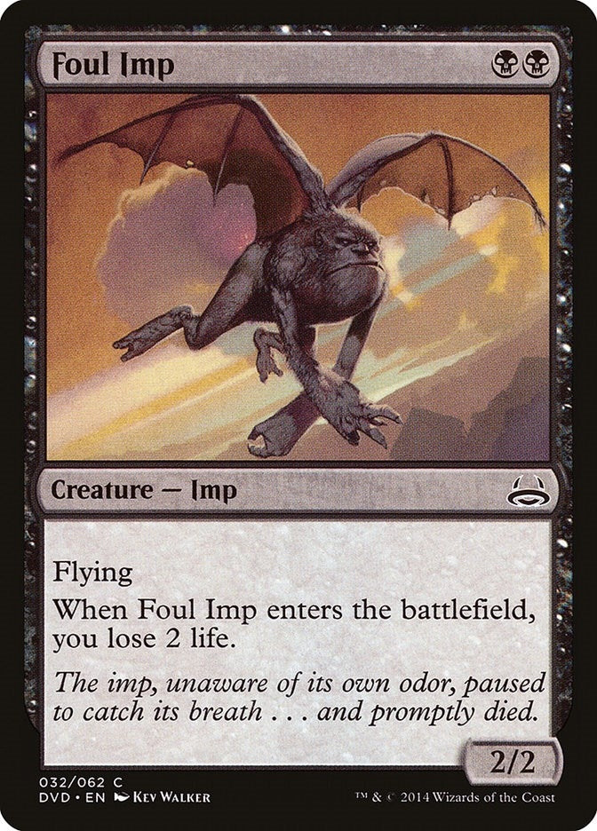 Image for Foul Imp (Duel Decks: Anthology) (32) - Magic: The Gathering