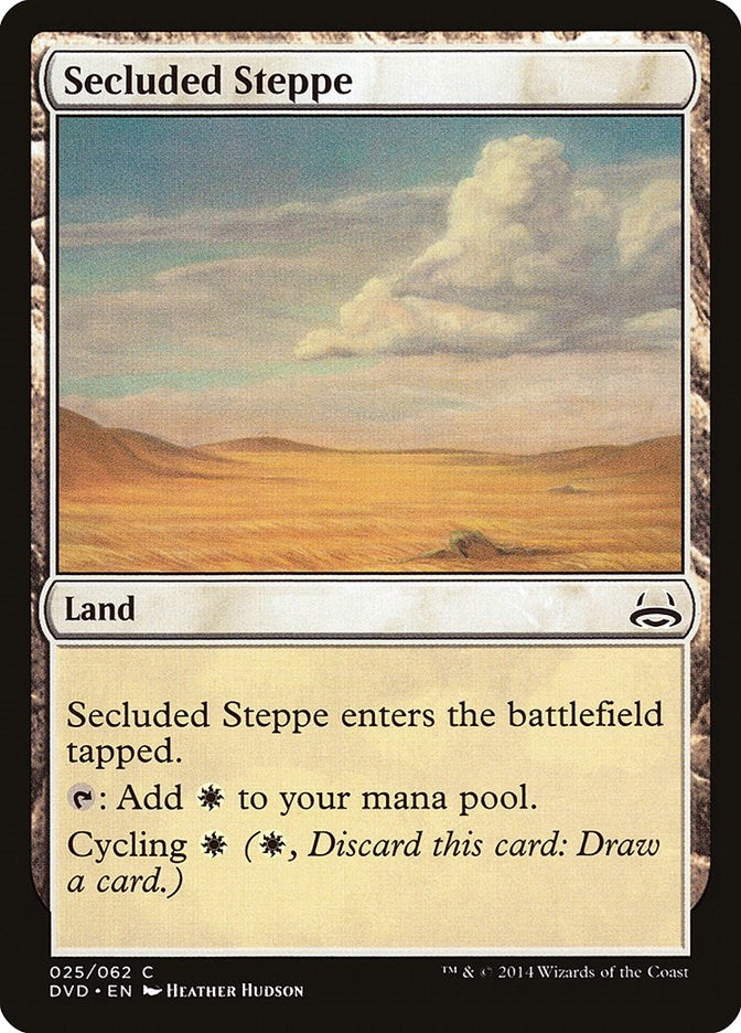 Image for Secluded Steppe (Duel Decks: Anthology) (25) - Magic: The Gathering