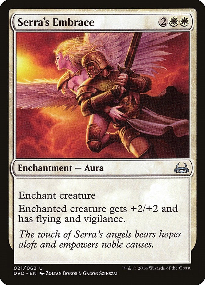 Image for Serra's Embrace (Duel Decks: Anthology) (21) - Magic: The Gathering
