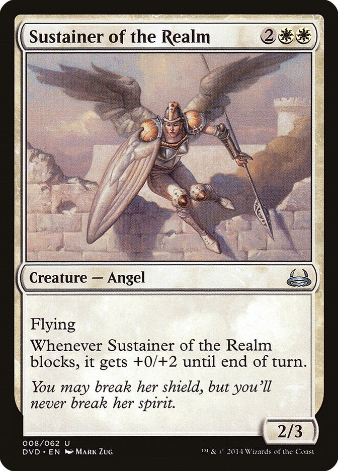 Image for Sustainer of the Realm (Duel Decks: Anthology) (8) - Magic: The Gathering