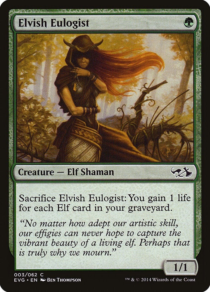 Image for Elvish Eulogist (Duel Decks: Anthology) (3) - Magic: The Gathering