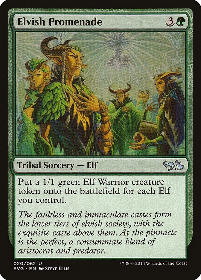 Image for Elvish Promenade (Duel Decks: Anthology) (20) - Magic: The Gathering