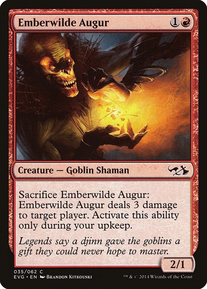 Image for Emberwilde Augur (Duel Decks: Anthology) (35) - Magic: The Gathering