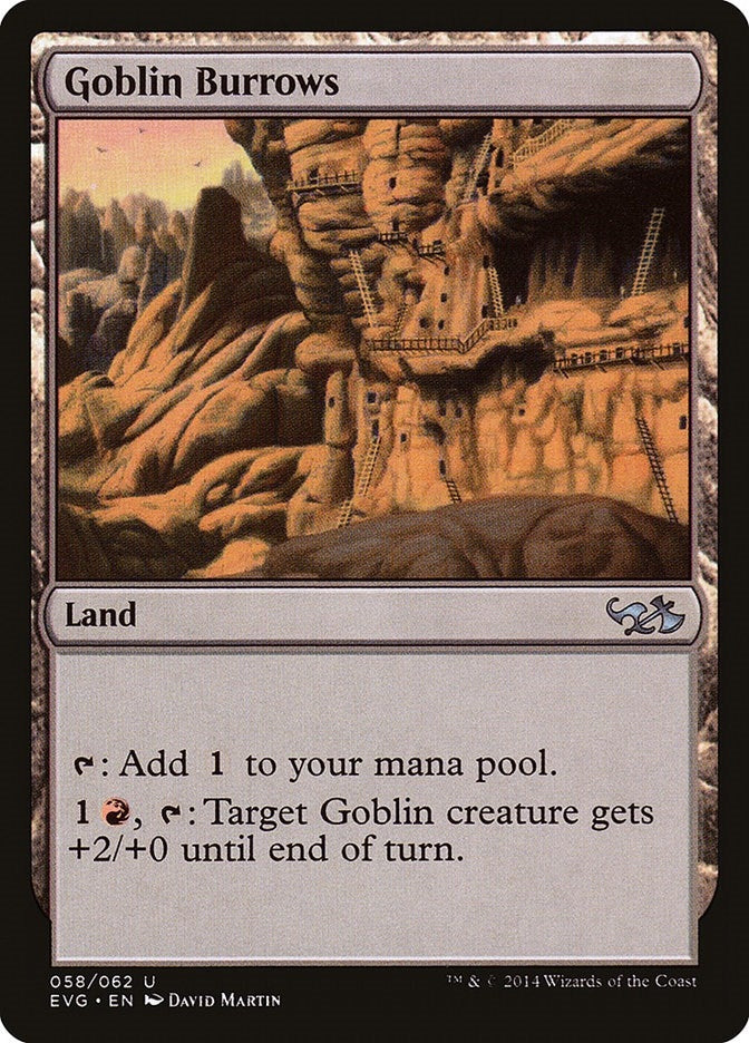 Image for Goblin Burrows (Duel Decks: Anthology) (58) - Magic: The Gathering