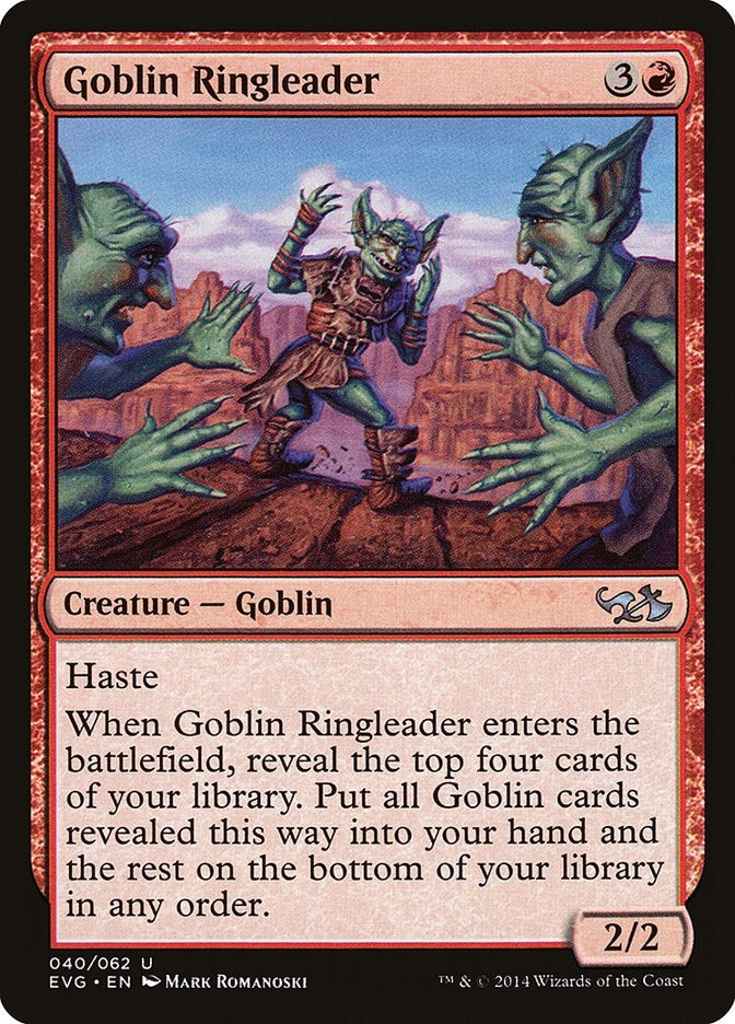 Image for Goblin Ringleader (Duel Decks: Anthology) (40) - Magic: The Gathering