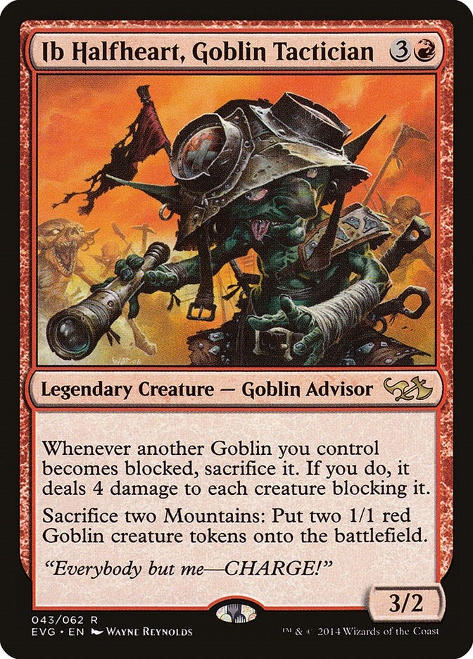 Image for Ib Halfheart, Goblin Tactician (Duel Decks: Anthology) (43) - Magic: The Gathering