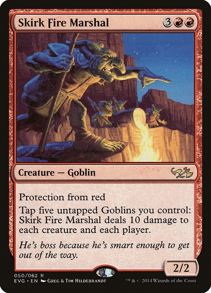 Image for Skirk Fire Marshal (Duel Decks: Anthology) (50) - Magic: The Gathering