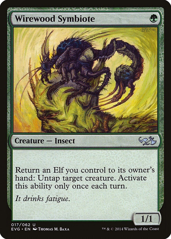 Image for Wirewood Symbiote (Duel Decks: Anthology) (17) - Magic: The Gathering