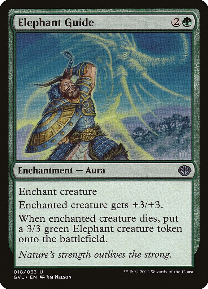 Image for Elephant Guide (Duel Decks: Anthology) (18) - Magic: The Gathering