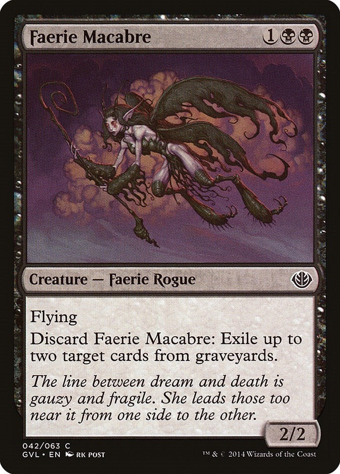 Image for Faerie Macabre (Duel Decks: Anthology) (42) - Magic: The Gathering