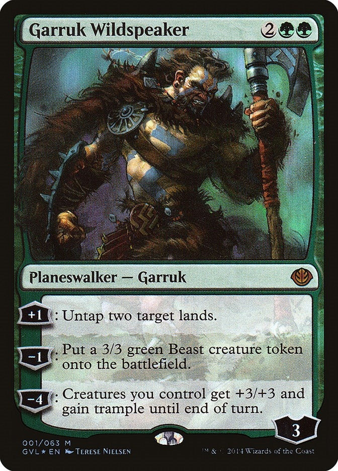 Image for Garruk Wildspeaker (Duel Decks: Anthology) (1) - Magic: The Gathering