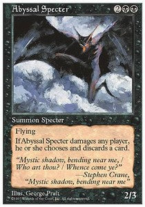 Abyssal Specter - Fifth Edition (Uncommon)