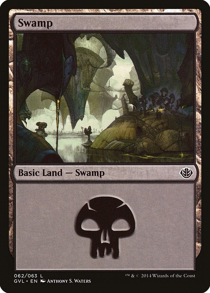 Image for Swamp (062) (GVL) (Duel Decks: Anthology) (62) - Magic: The Gathering