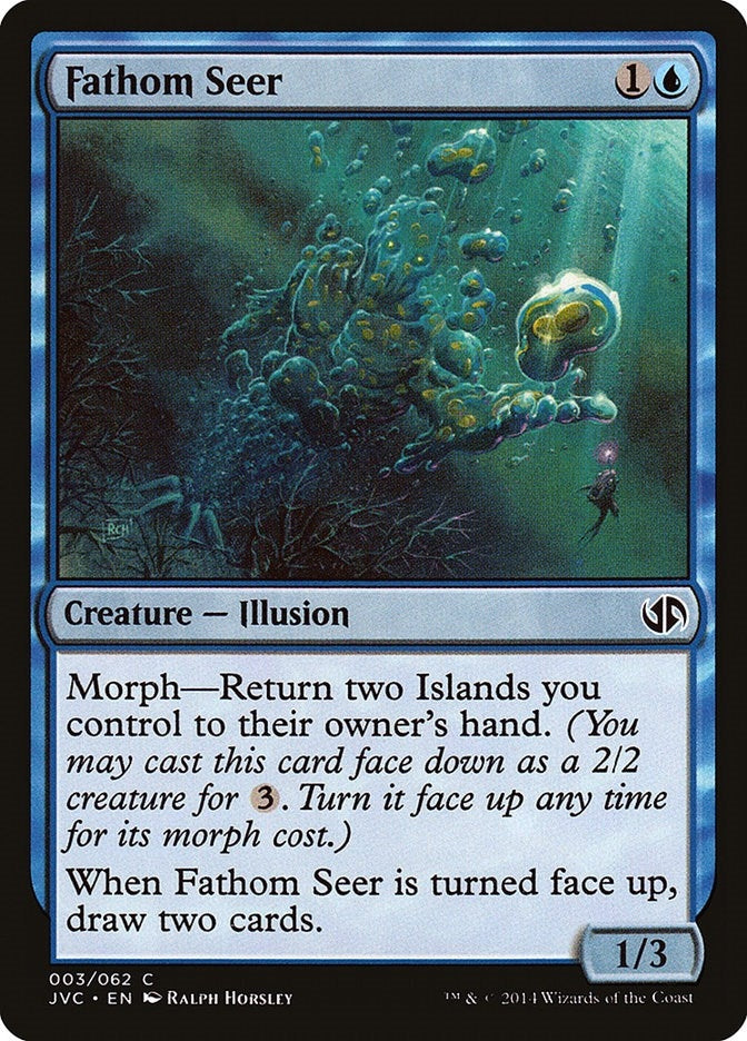 Image for Fathom Seer (Duel Decks: Anthology) (3) - Magic: The Gathering