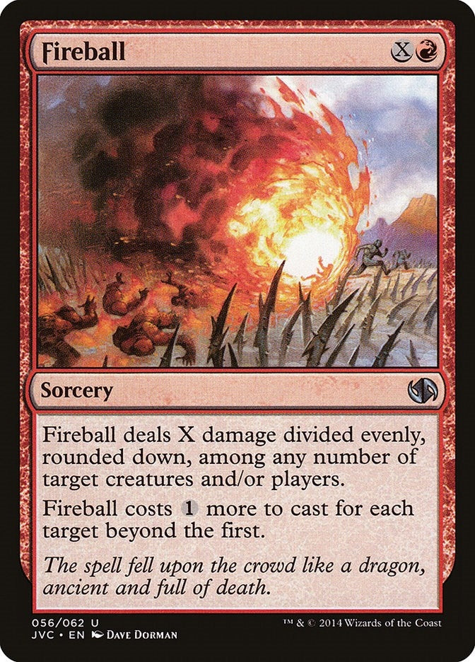 Image for Fireball (Duel Decks: Anthology) (56) - Magic: The Gathering